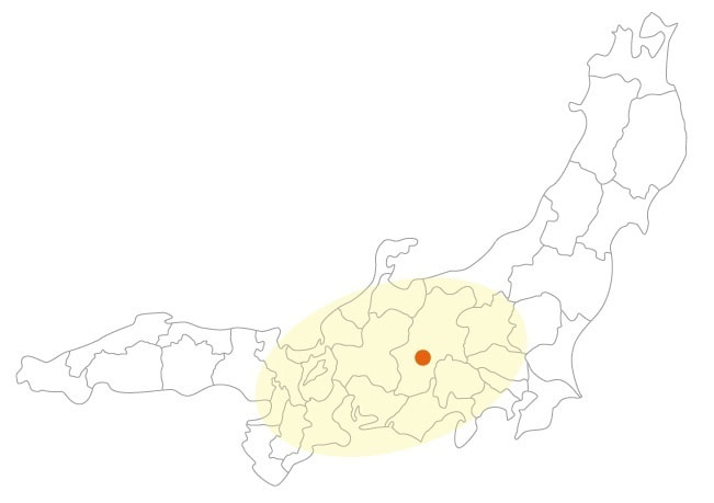 営業範囲マップ